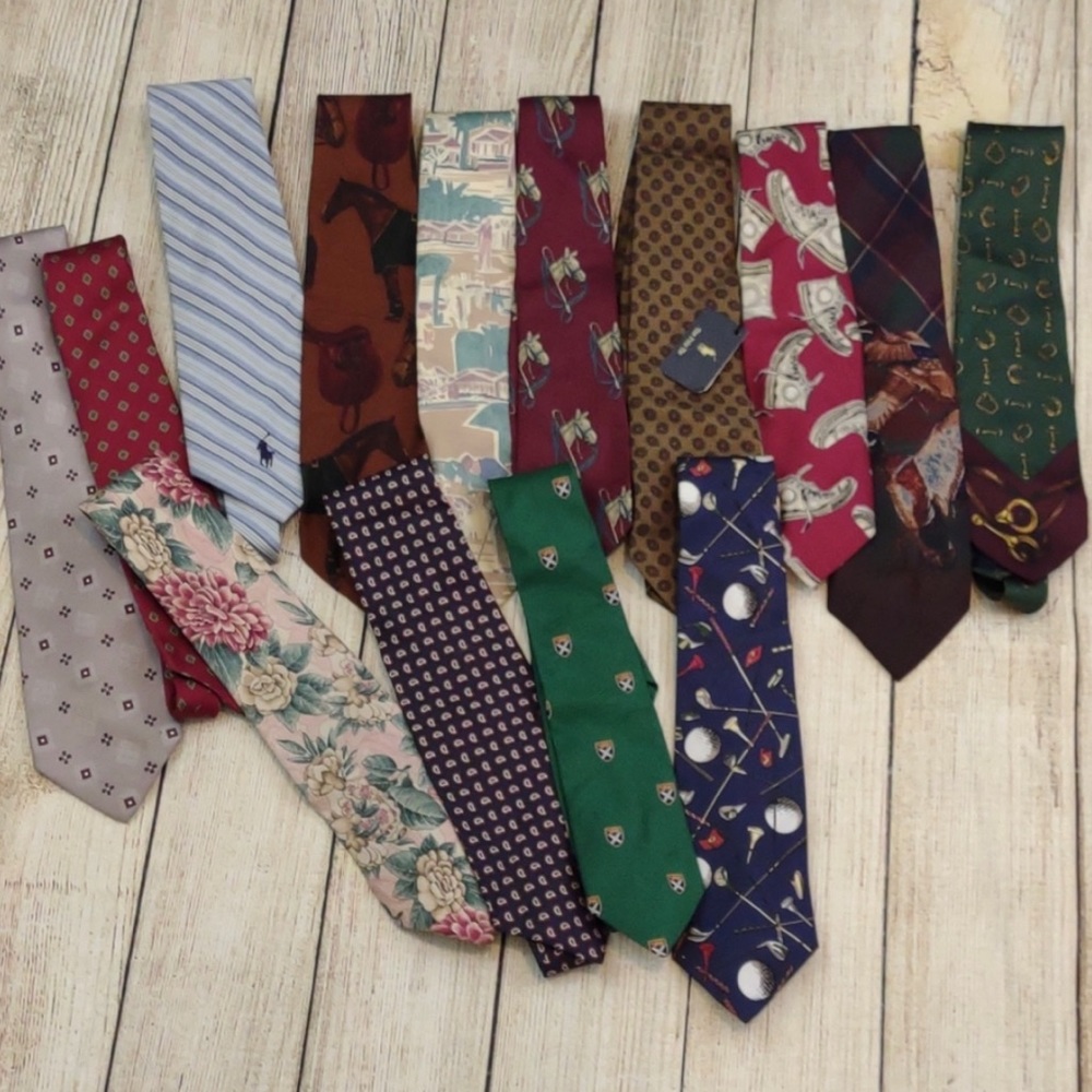 Polo Ralph Lauren tie lot